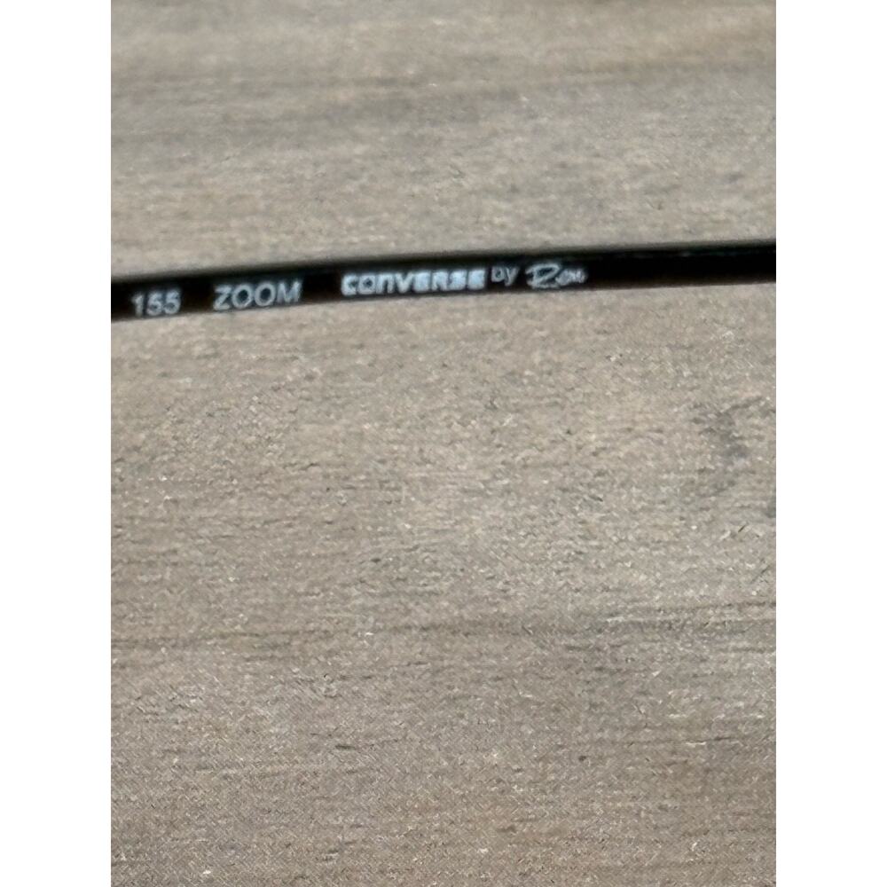 Converse by Ron Matte Black 185 49-19 Men's Eyeglass Frames- EUC - Picture 6 of 7